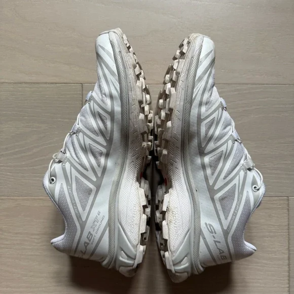 Salomon XT-6 Sneakers in Off White Lunar Rock - Picture 3 of 7